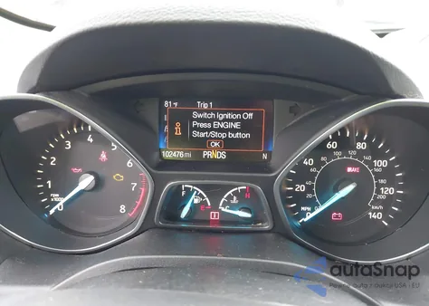 2017 Ford Escape Titanium из США, поврежденный, VIN 1FMCU0JD2HUC92608